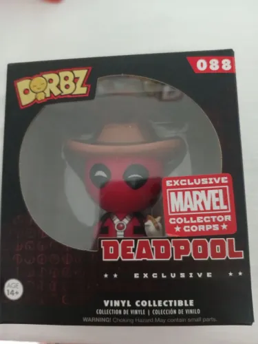 FUNKO POP DEADPOOL EXCLUSIVE MARVEL COLLECTOR CORPS