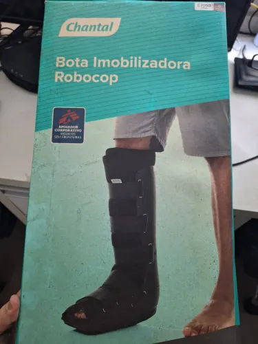 Robofoot - bota imobilizadora para Tornozelo - cano longo