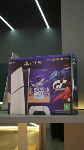 Console PlayStation 5 Edição Digital 825GB - Astrobot e Gran Turismo - NACIONAL