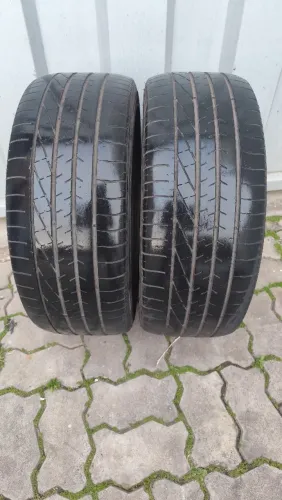 Par de pneus 215/45 R17" Goodyear- Aceito Cartão