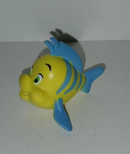 BONECO MINIATURA A PEQUENA SEREIA ORIGINAL LINGUADO PEIXINHO