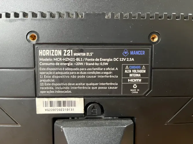 Monitor Gamer Mancer Horizon Z21