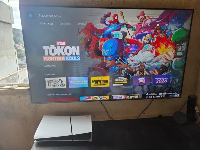 PS5 novíssimo.