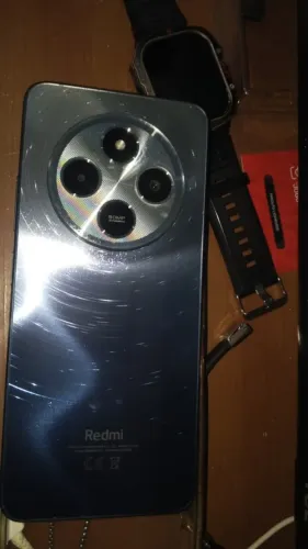 Redmi 14c 128 gigas Android 16 com pelicula e capa.