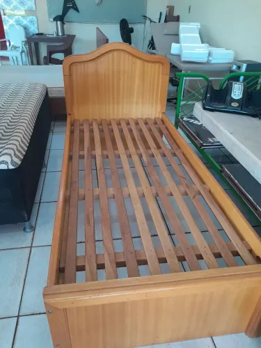 CAMA SOLTEIRO MADEIRA