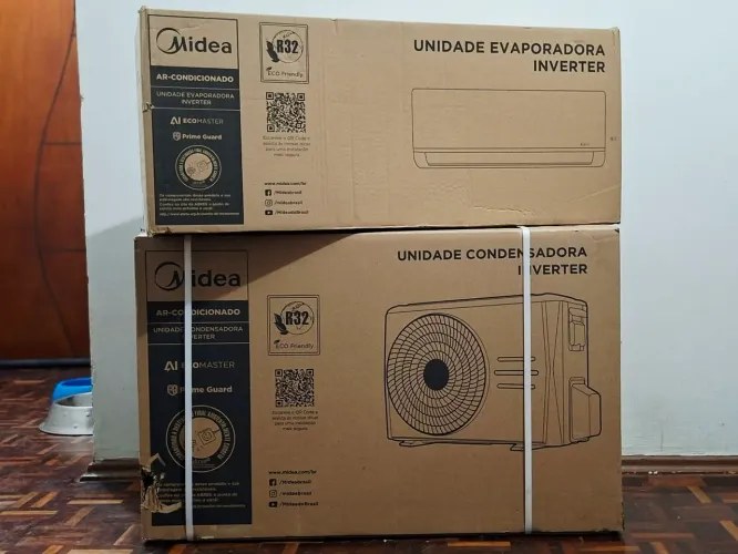 AR SPLIT MIDEA 12 MIL BTUS ECOMASTER PRO LACRADO!!!