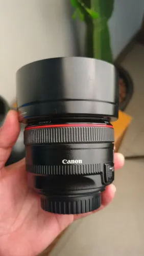 Lente 50mm 1.2 Canon - FULL FRAME