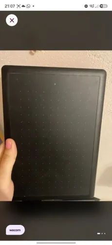 Mesa digitalizadora Wacom com caneta