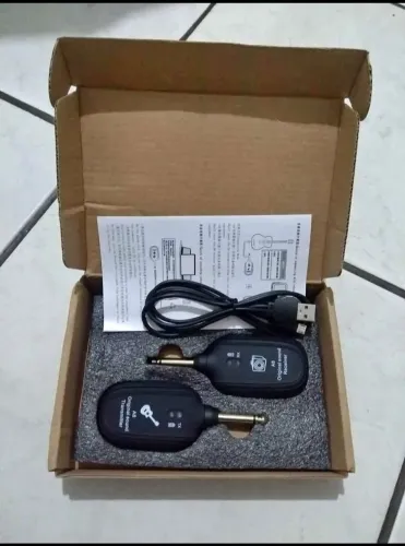 Transmissor sem fio para violão guitarra baixo