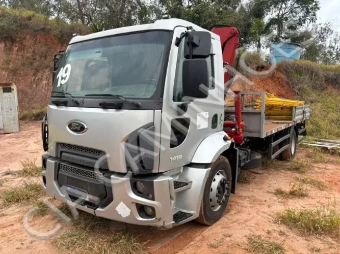 FORD CARGO 1419 ANO 2019 MUNCK 4,5T
