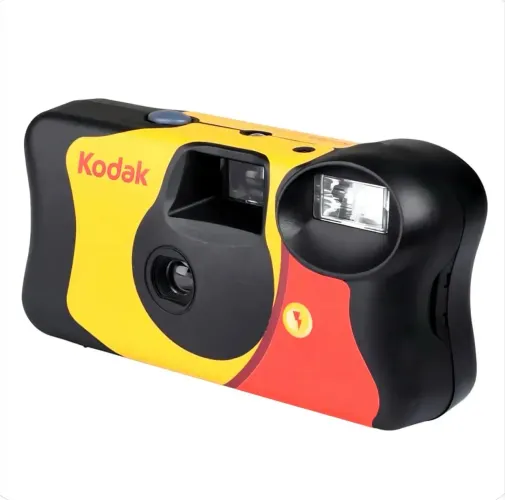 Câmera analógica descartável Kodak Funsaver 27 poses