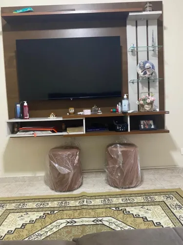 painel da sala de estar