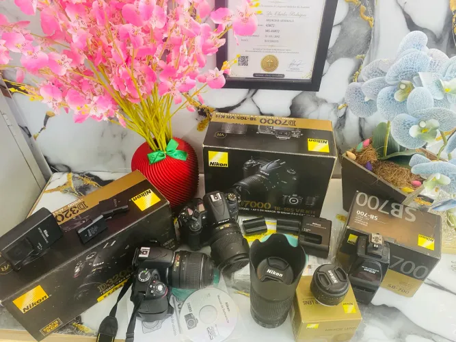 Nikon kit fotográfico completo
