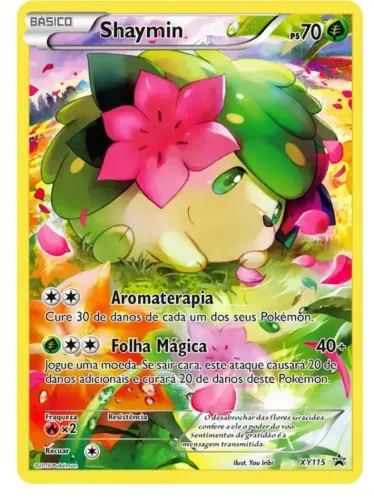 Carta Pokémon Shaymin XY115