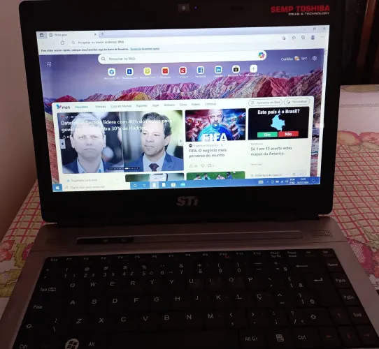 Notebook usado