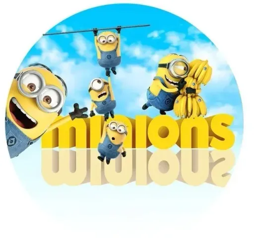 Painel siblimado Minions 1,50x1,50