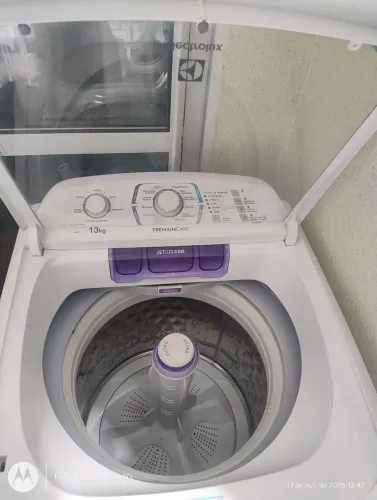 Máquina de lavar Eletrolux 13kg cesto de inox em perfeito estado de funcionamento