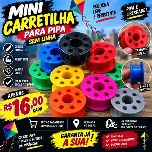 MINI CARRETILHA 16,00