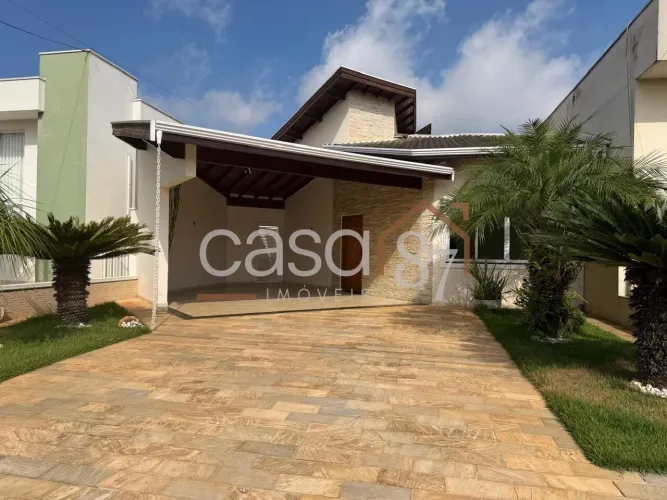 Residencial Campos do Conde I - Casa Térrea com 3 quartos sendo 1 suíte em Condomínio