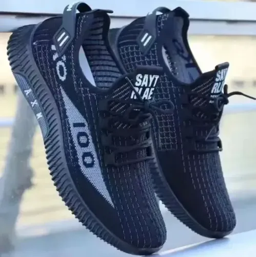 tenis sapato masculino malha respiravel ko 100 sayt rlae 40 preto