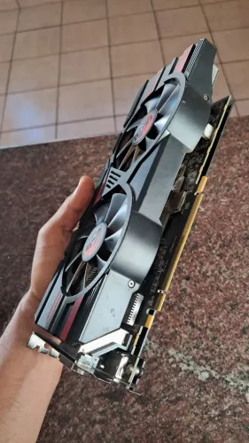 Placa ati rádio rx580 256bits 