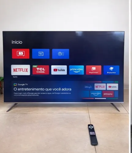 TV SMaRT TCL 55 polegadas QLED 4 K 
