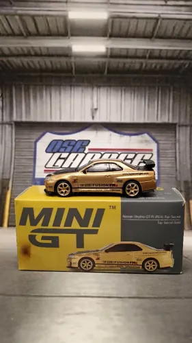 NISSAN SKYLINE GT-R (R34) TOP SECRET TOP SECRET GOLD MGT00676