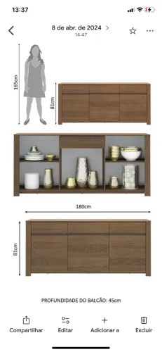 Buffet Aparador Madesa 
