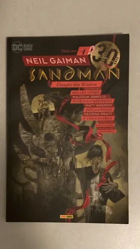 hq neil gaiman - sandman edição especial de aniversário vol. 4