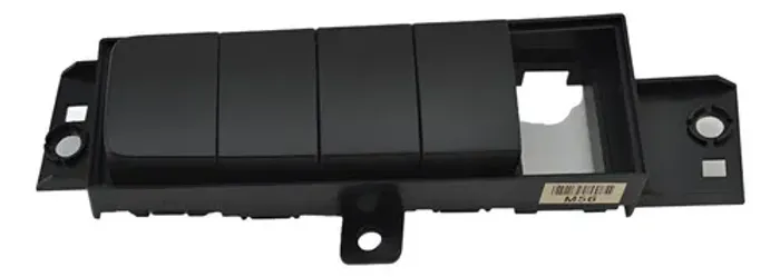 Moldura Com 4 Botão Falso Cego Painel Tucson 2011 Original Preto