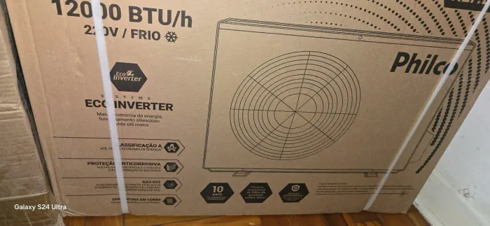 Condicionador de ar inverter PAC12FB unidade interna evaporadora