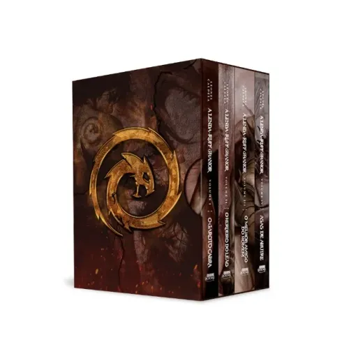 A lenda de Ruf Gannor Trilogia Completa + Guia Ilustrado