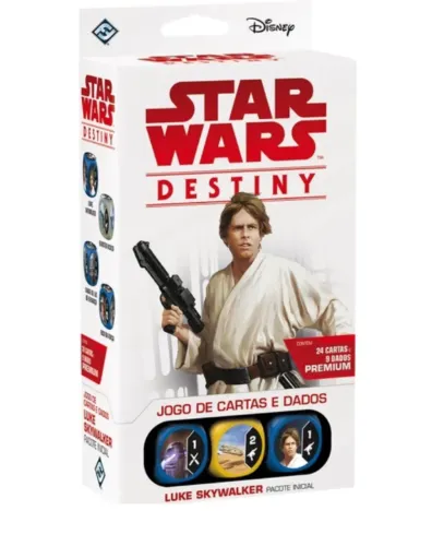 Luke Skywalker Pacote Inicial - Starter Set - Star Wars Destiny