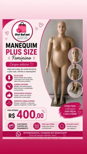 Manequim Plus Size