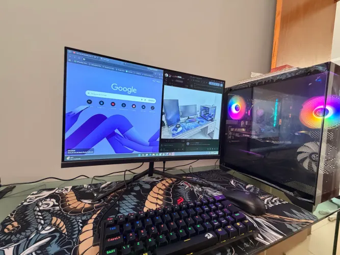 PC RYZEN 5500 + RX 580 + A520 + 16GB RAM