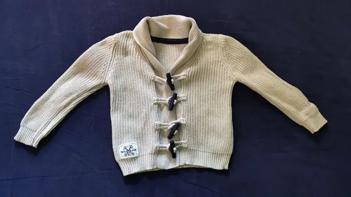 Casaquinho De Tricô Infantil Primark Little Rebel - 9 A 12 Meses
