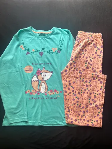 Pijama longo infantil