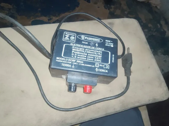 produto fazendeiro cerca elétrica modelo ECRf 30km