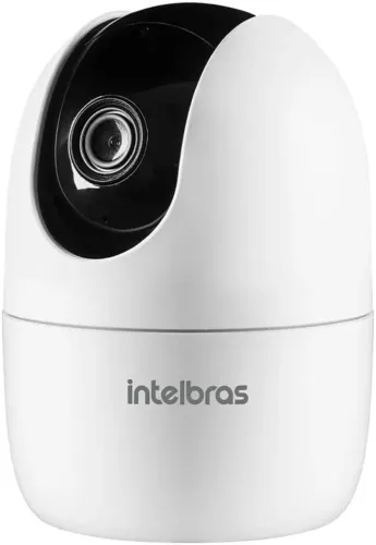 Câmera Inteligente Interna 360° Compatível com Alexa Wi-Fi Full HD IM4 C Branco Intelbras