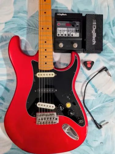 TUDO POR 550$ guitarra Tagima e pedaleira digitech