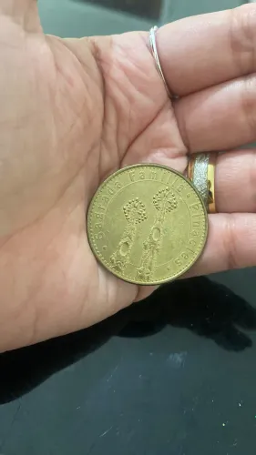 Moeda medalha sagrada de Barcelona