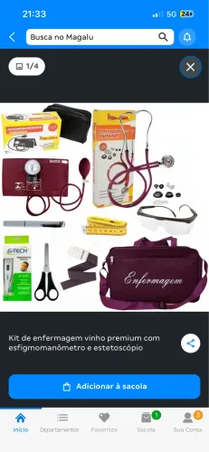 BOLSA ENFERMAGEM
