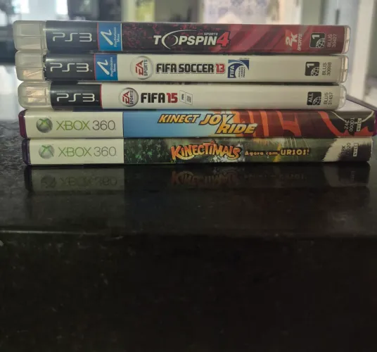 Jogos variados de PS3 e XBOX 360
