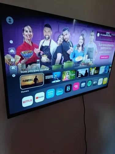 TV 32 polegadas 4k nova na caixa nota fiscal