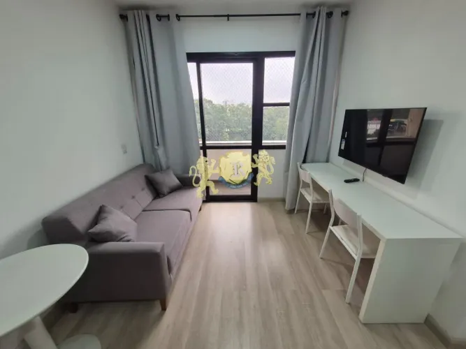 Flat com 1 Quarto para alugar, 40m² - Morumbi