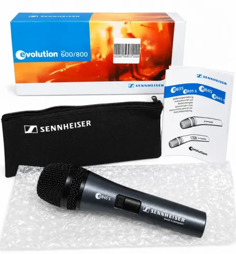 Microfone Sennheiser E 845 S Evolution - Profissional