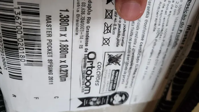 COLCHÃO ORTOBOM NÃO ENTREGO