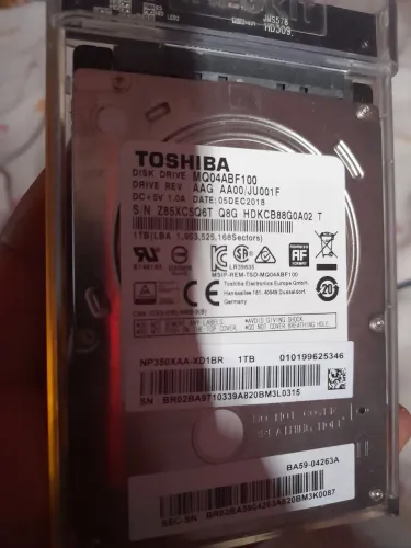 Hd 1t toshiba 