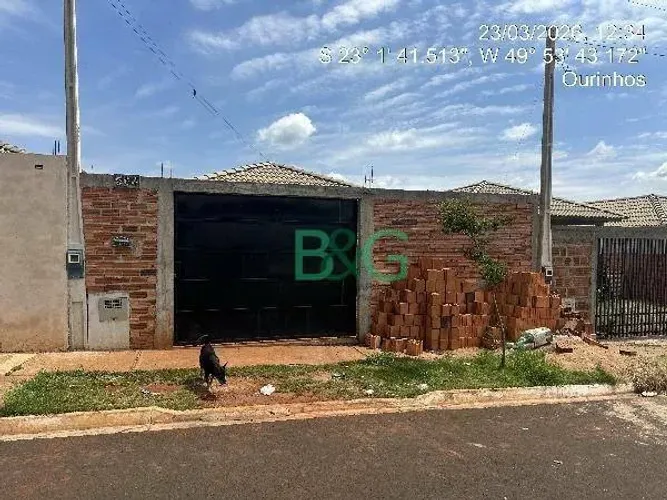 Casa com 2 dormitórios à venda, 43 m² por R$ 114.838,57 - Ourinhos Constante II - Ourinhos
