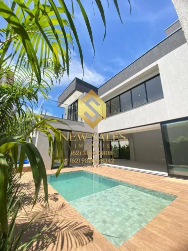 Sobrado- 4 quartos, todos suítes, 261 m², 4 vagas- Jardins Capri